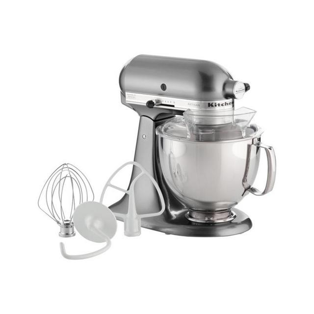 KitchenAid® Artisan® Series 5-Quart Tilt-Head Metallic Chrome Stand Mixer