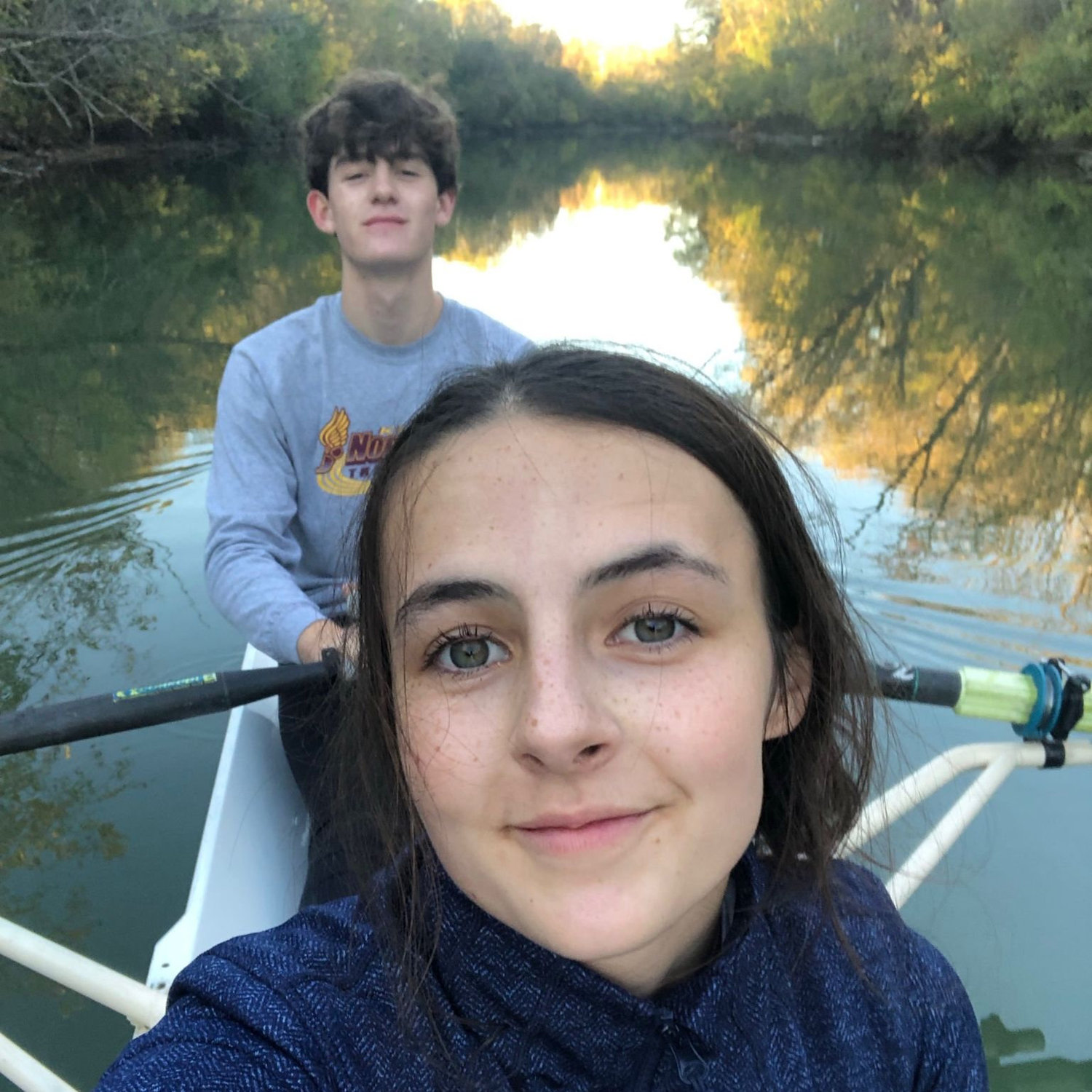 Our first date in grade 9 for Audrey and grade 10 for John, where we bonded over our shared love of rowing in 2021