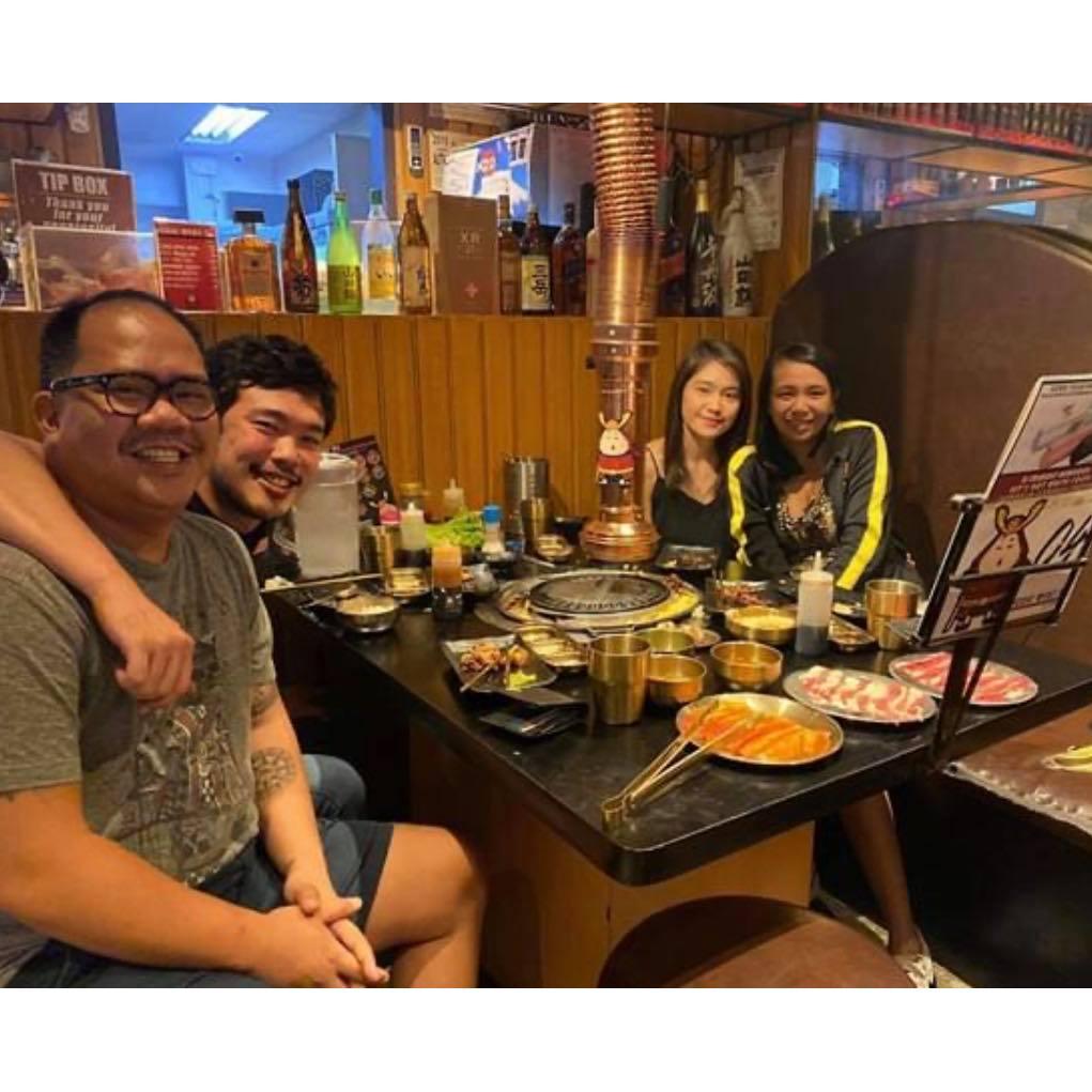 We also like to eat korean