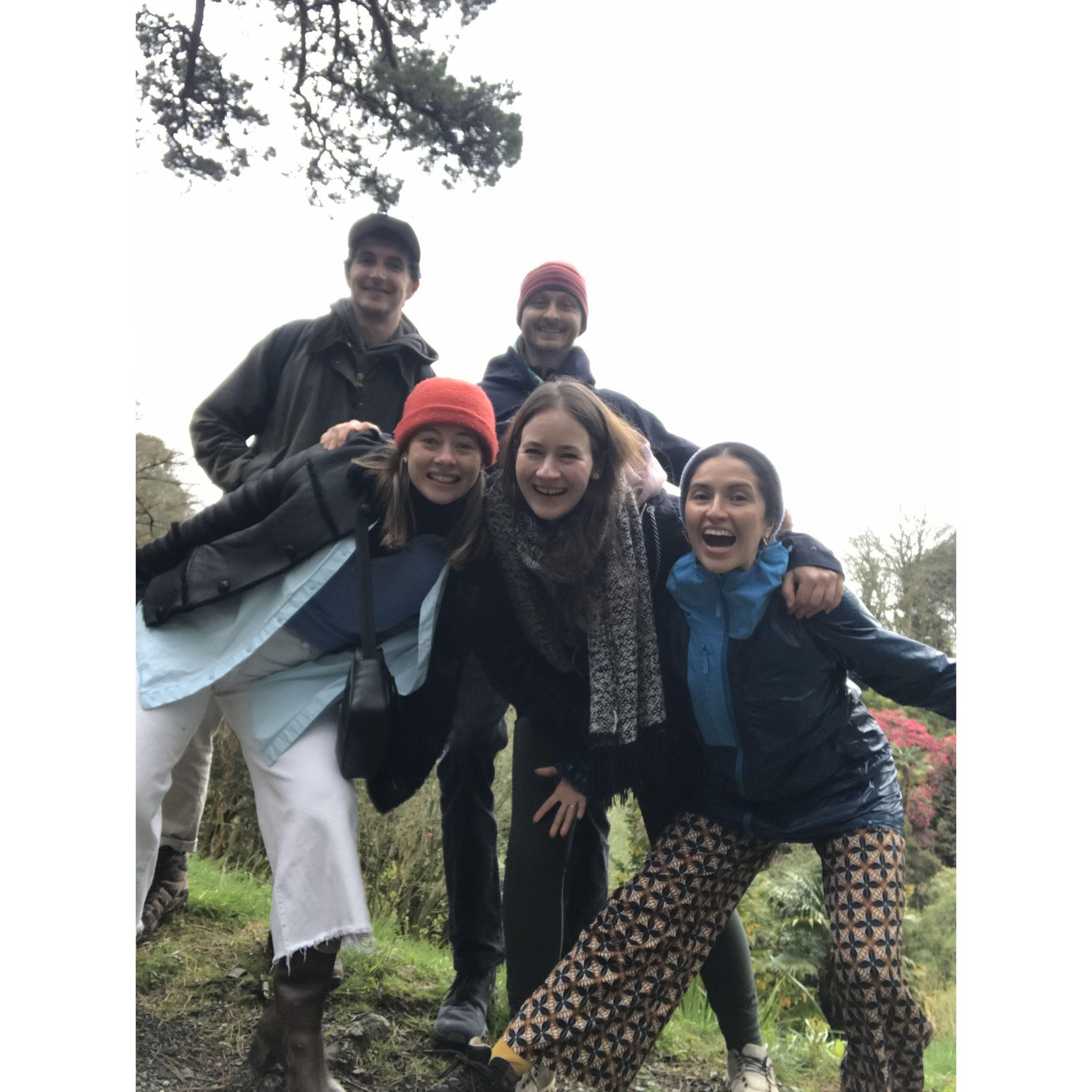 The three UK/USA couples (sans Dan). Cornwall