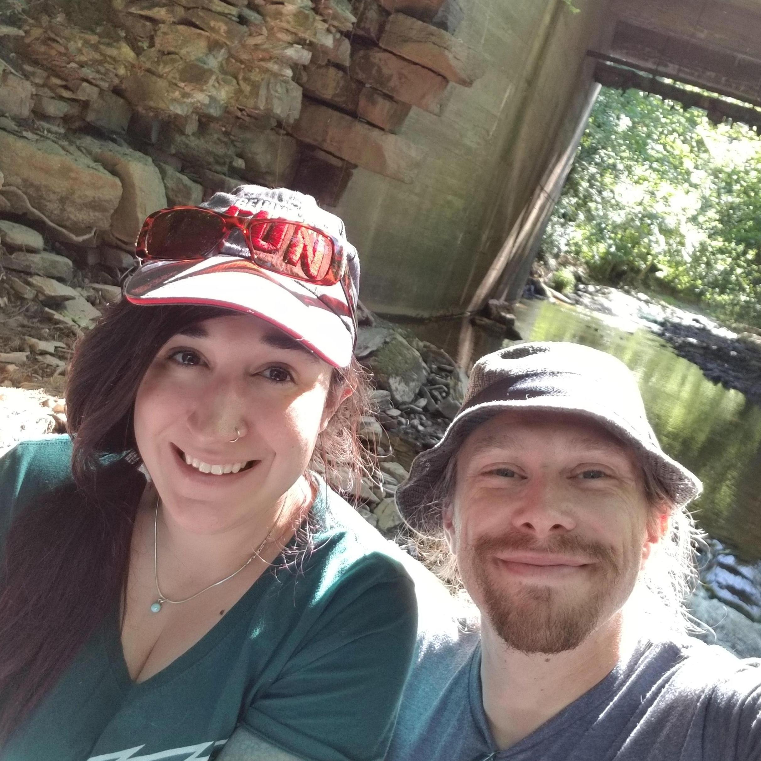 Our favorite secret spot: old bridge ruins that can be accessed via kayak in Phoenixville, PA