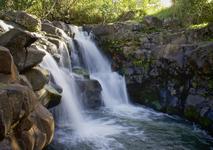 See the Jurassic Park Amber Mines (Ho’opi’i Falls)