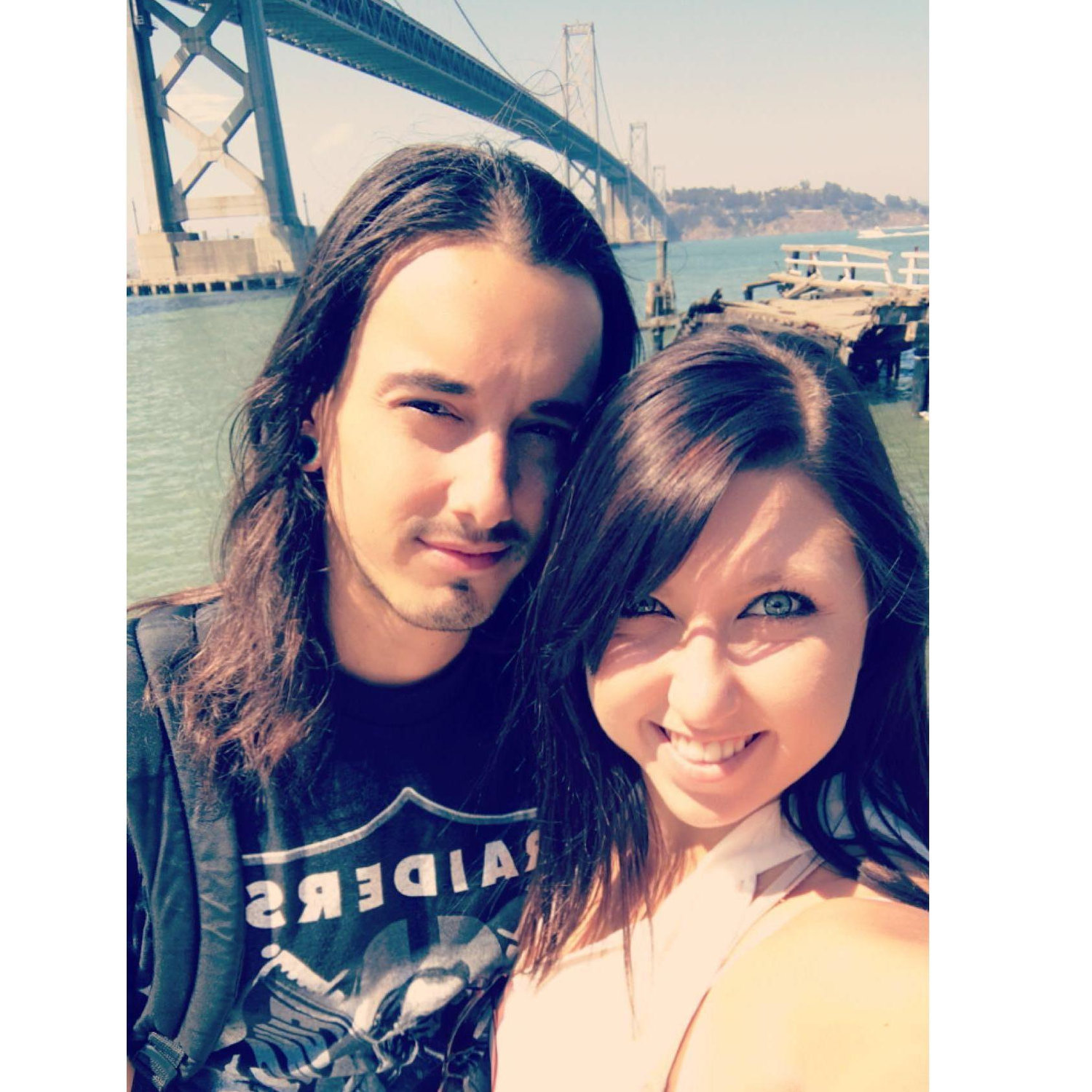 Our first trip to San Francisco. We got Italian Coffee, walked along the Embarcadero, where Brian treated me to an amazing lunch with an amazing view!