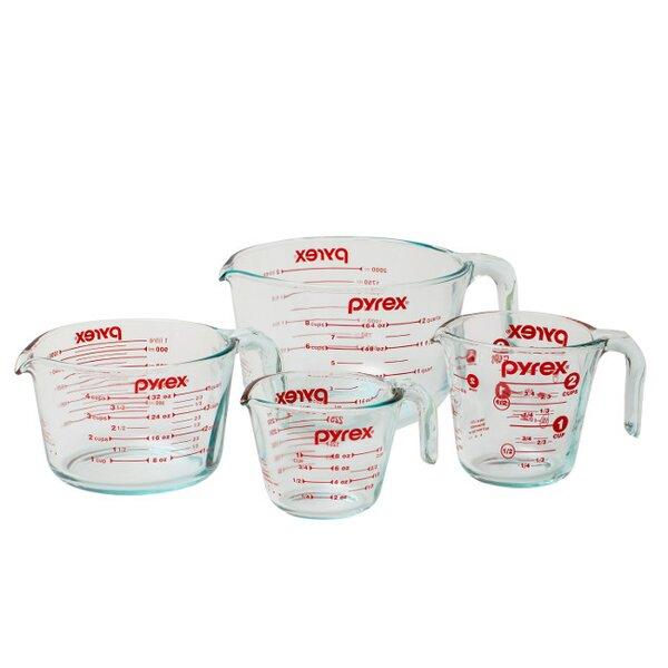 Pyrex 4 Piece Prepware Measuring Cup Set