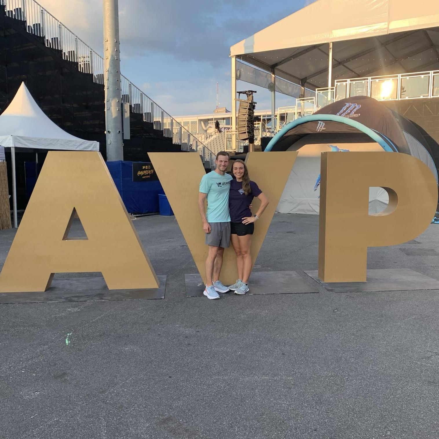 Our first AVP tournament!