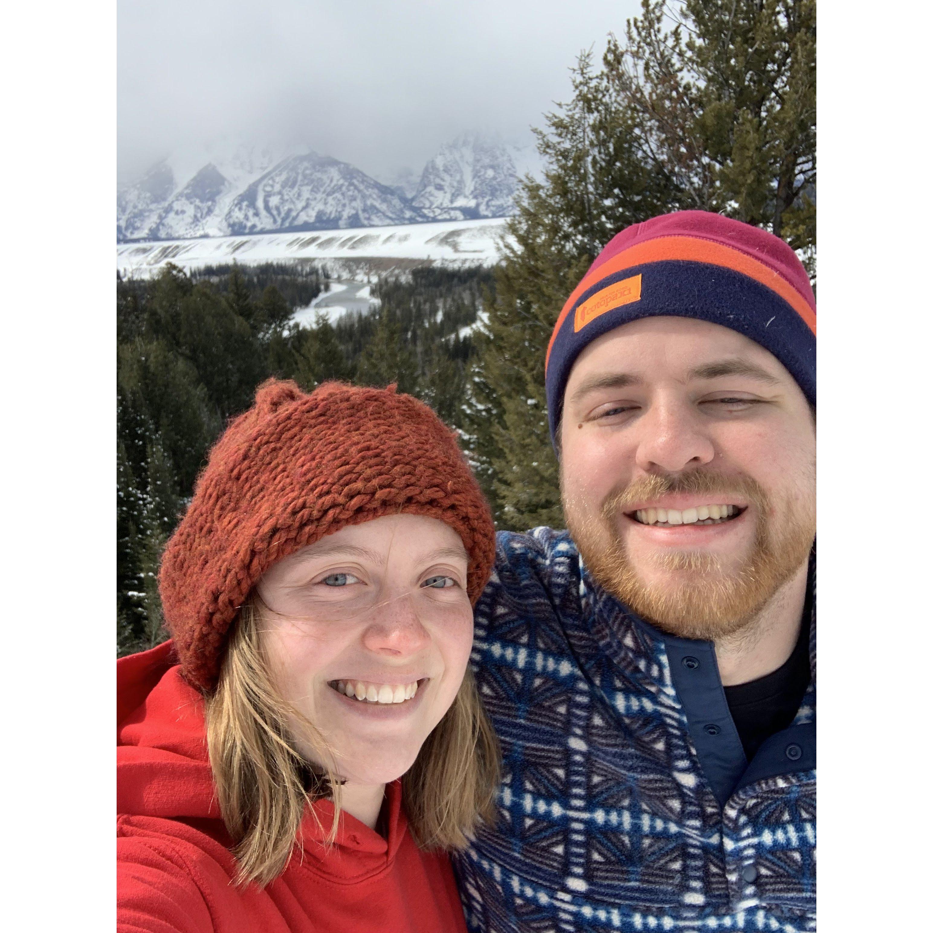 We started seriously talking about getting married on this spring break trip to the Tetons