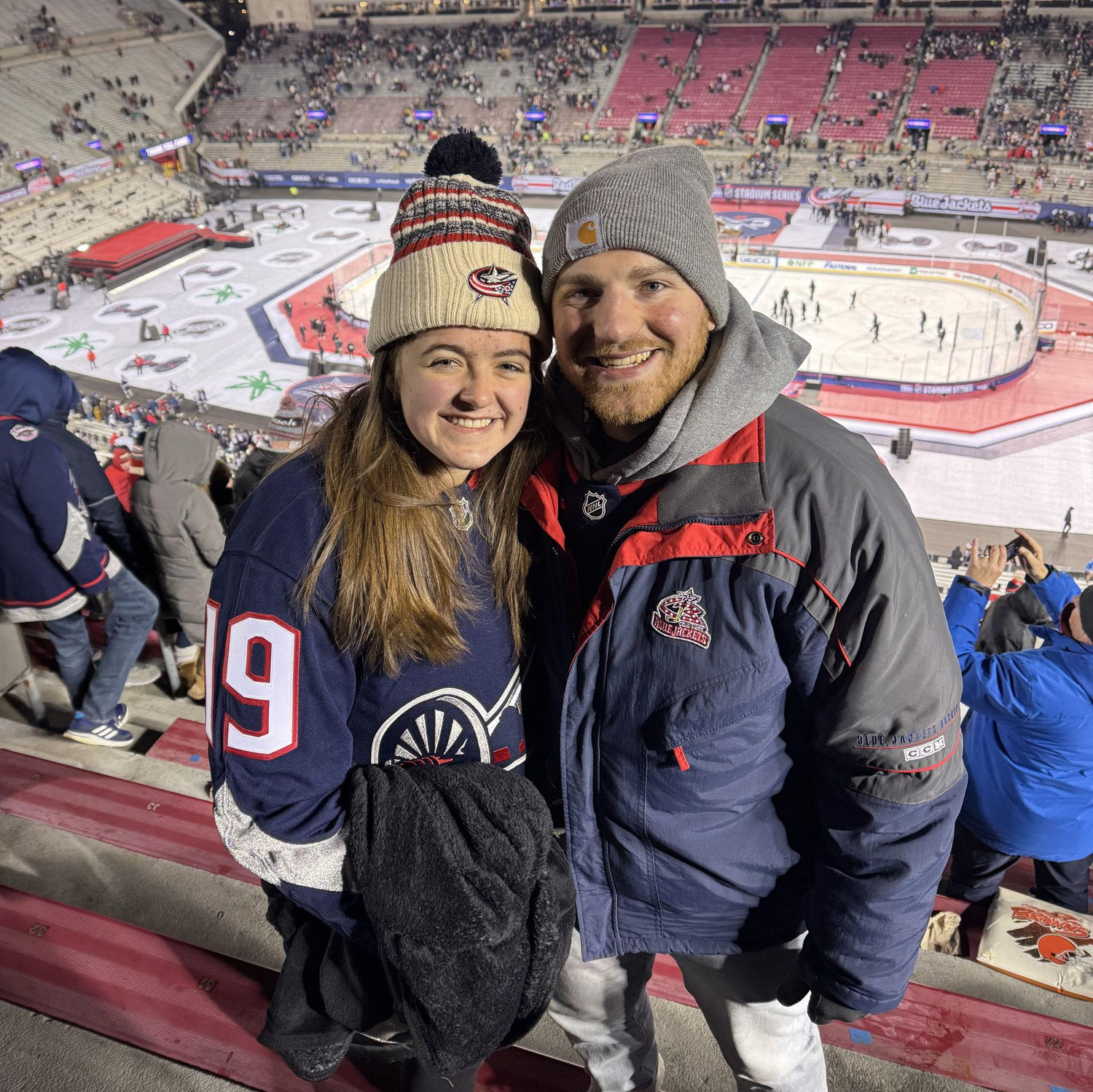 March 1, 2025
Stadium series for the Blue Jackets at Ohio Stadium