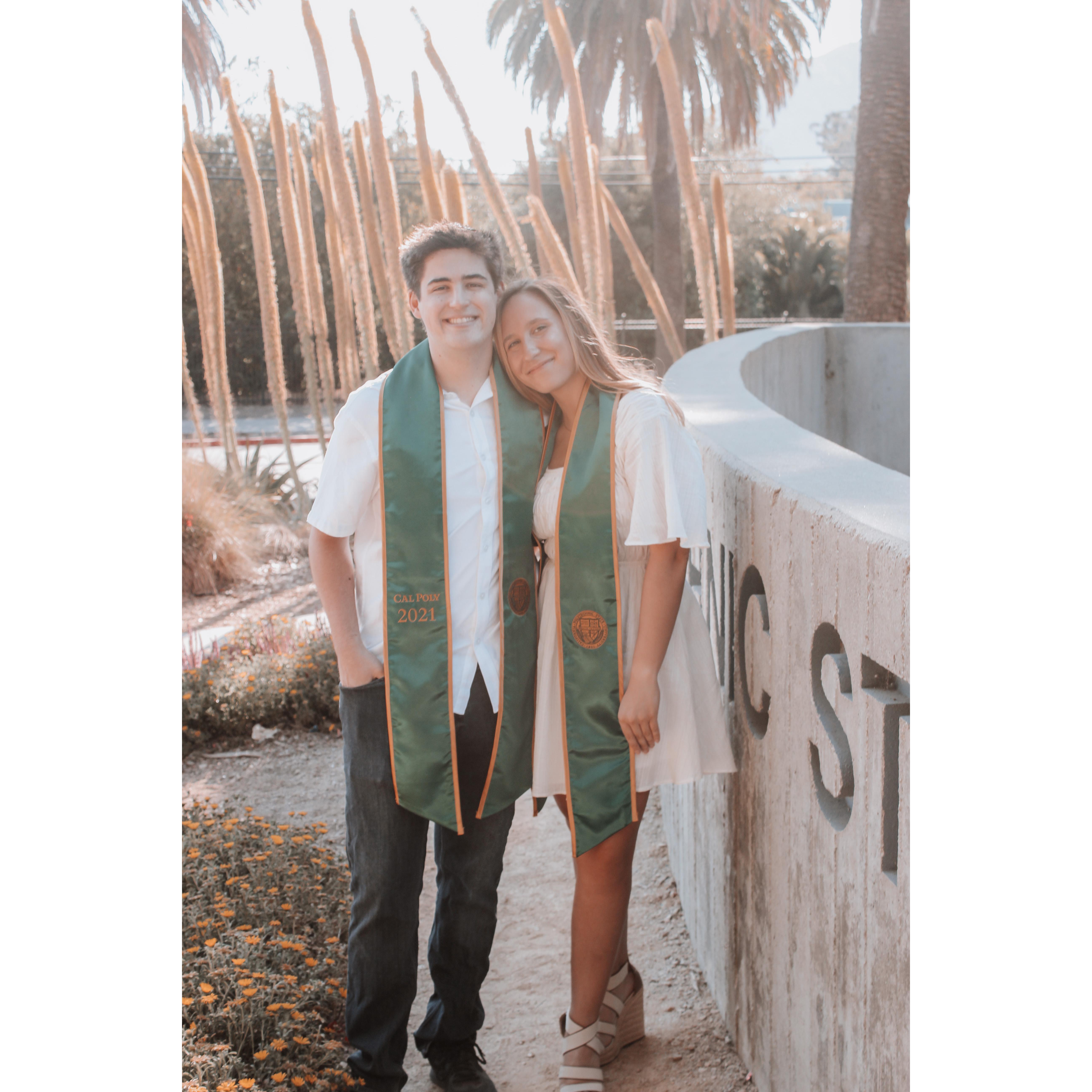 We are officially college graduates!
June, 2021