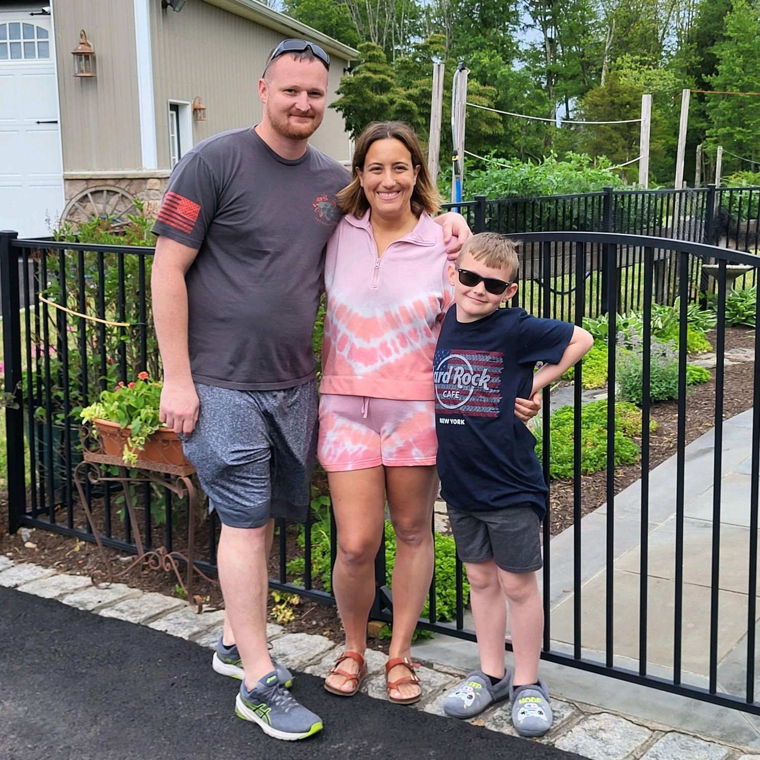 First visit to my parents in NJ during our month-long road trip.