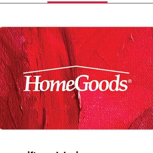 HomeGoods Gift Card