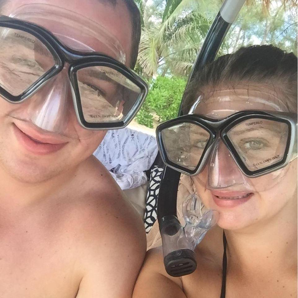 Searching for sea turtles in the Bahamas!