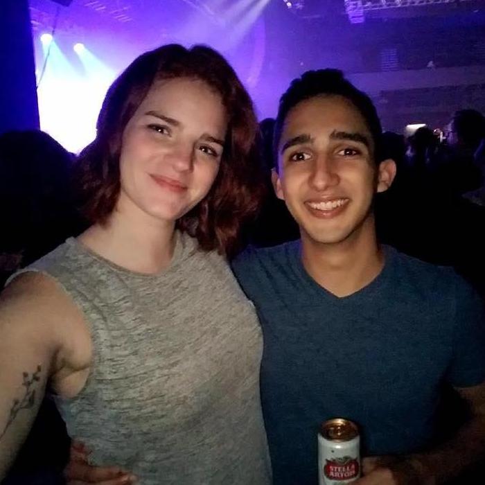 I forget which concert this is. But it was fun! Look at those smiles.
