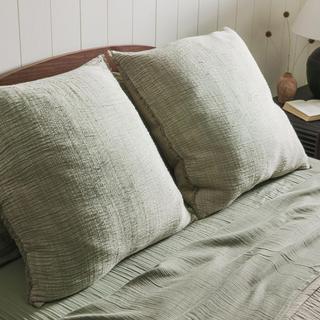 Zen Fringe Euro Sham, Set of 2