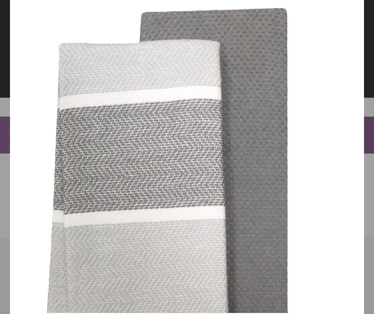 Food Network? Textured Striped Kitchen Towel 2-pack