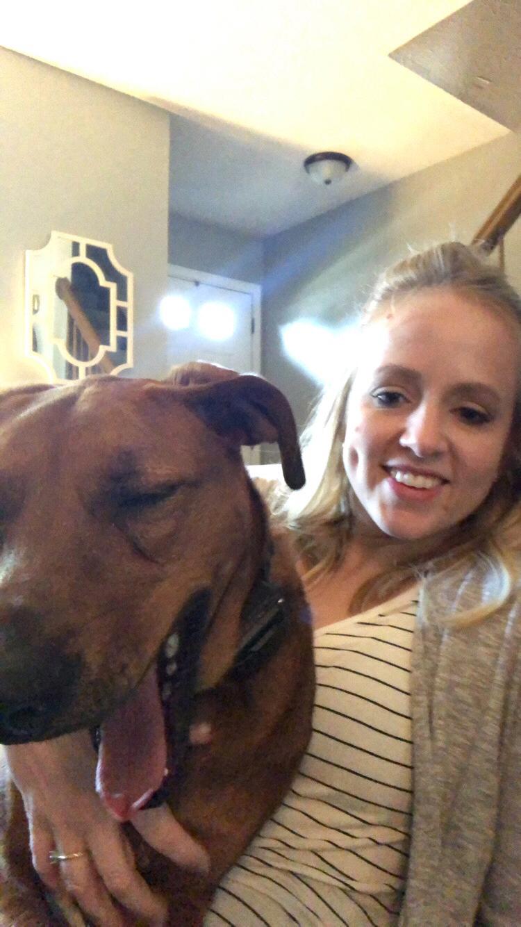 Clearly Lola loves hanging out with her mom!