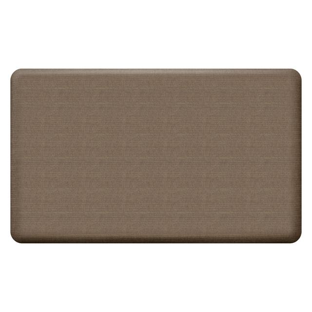 Newlife By Gelpro Designer Comfort Kitchen Mat - Grasscloth Pecan