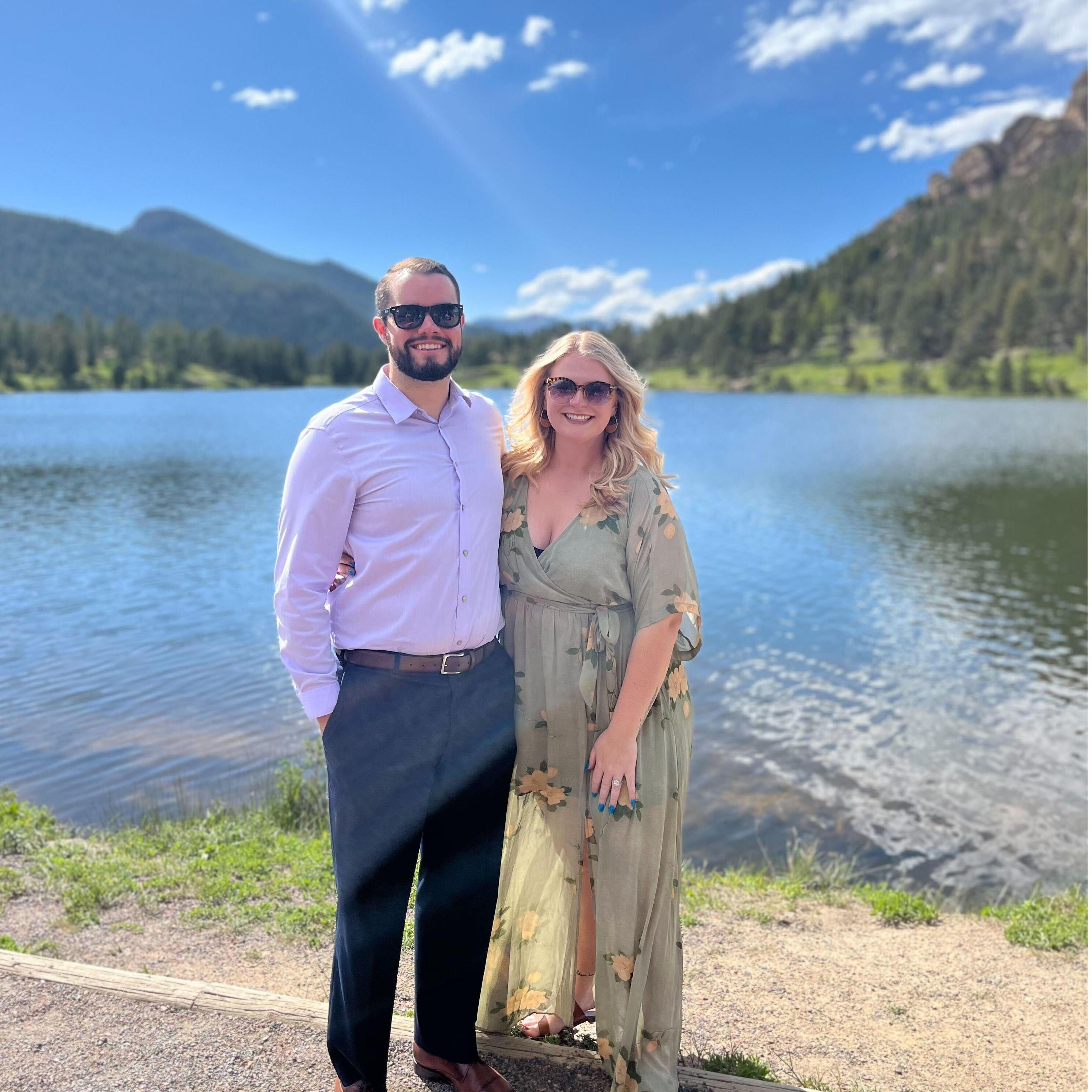 Nick & Breanna's wedding in Estes Park, CO (2023)