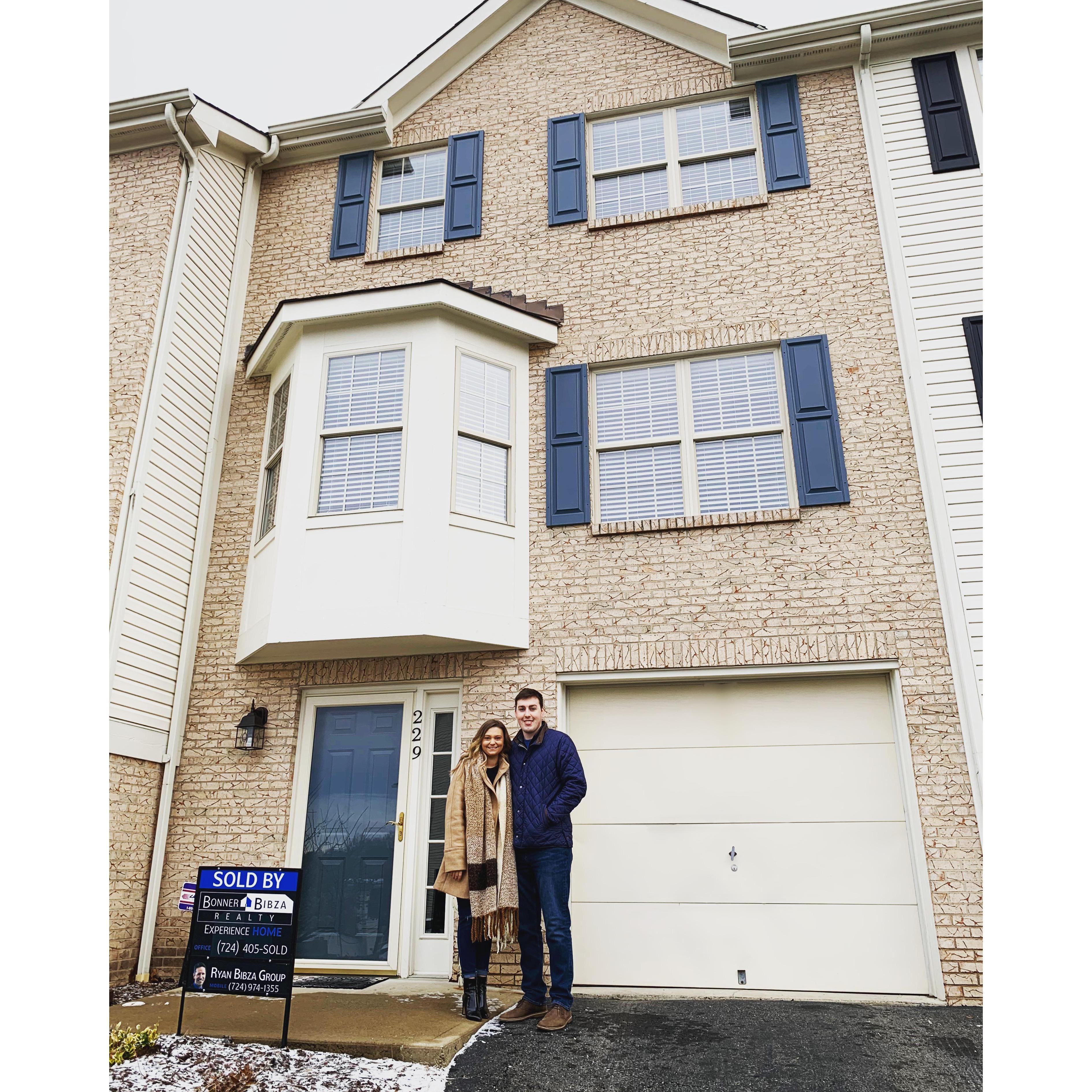 SOLD! Our first home purchase!