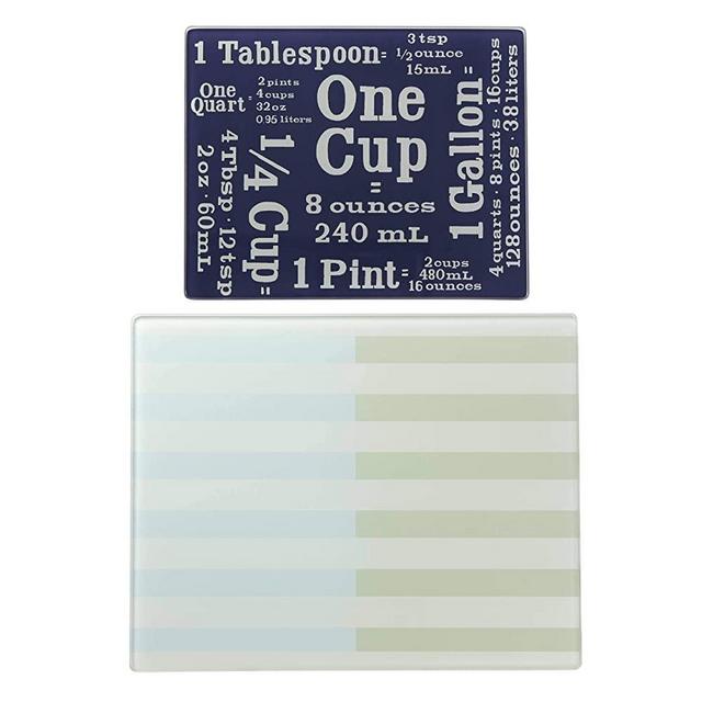 KATE SPADE Blue Nolita 2-Piece Prep Board Set, 4.70 LB