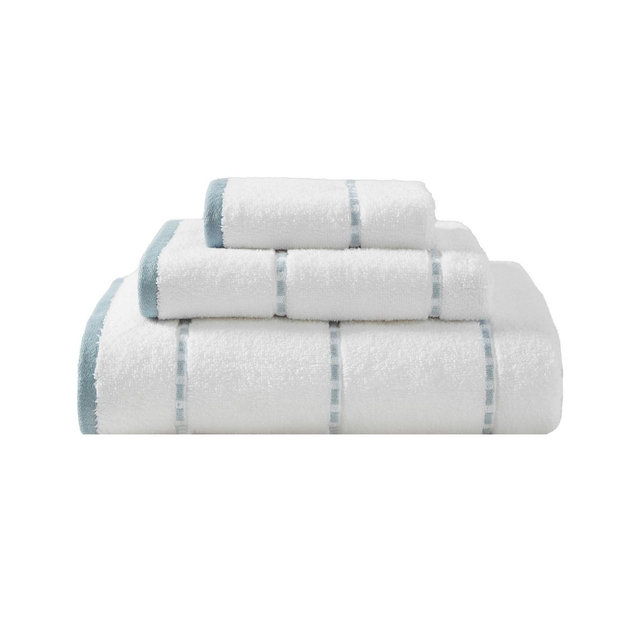 Tommy Bahama Home Ridley Solid Cotton Terry Quick Dry 3-Pc. Bath Towel Set