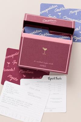 Cocktail Notecard Set