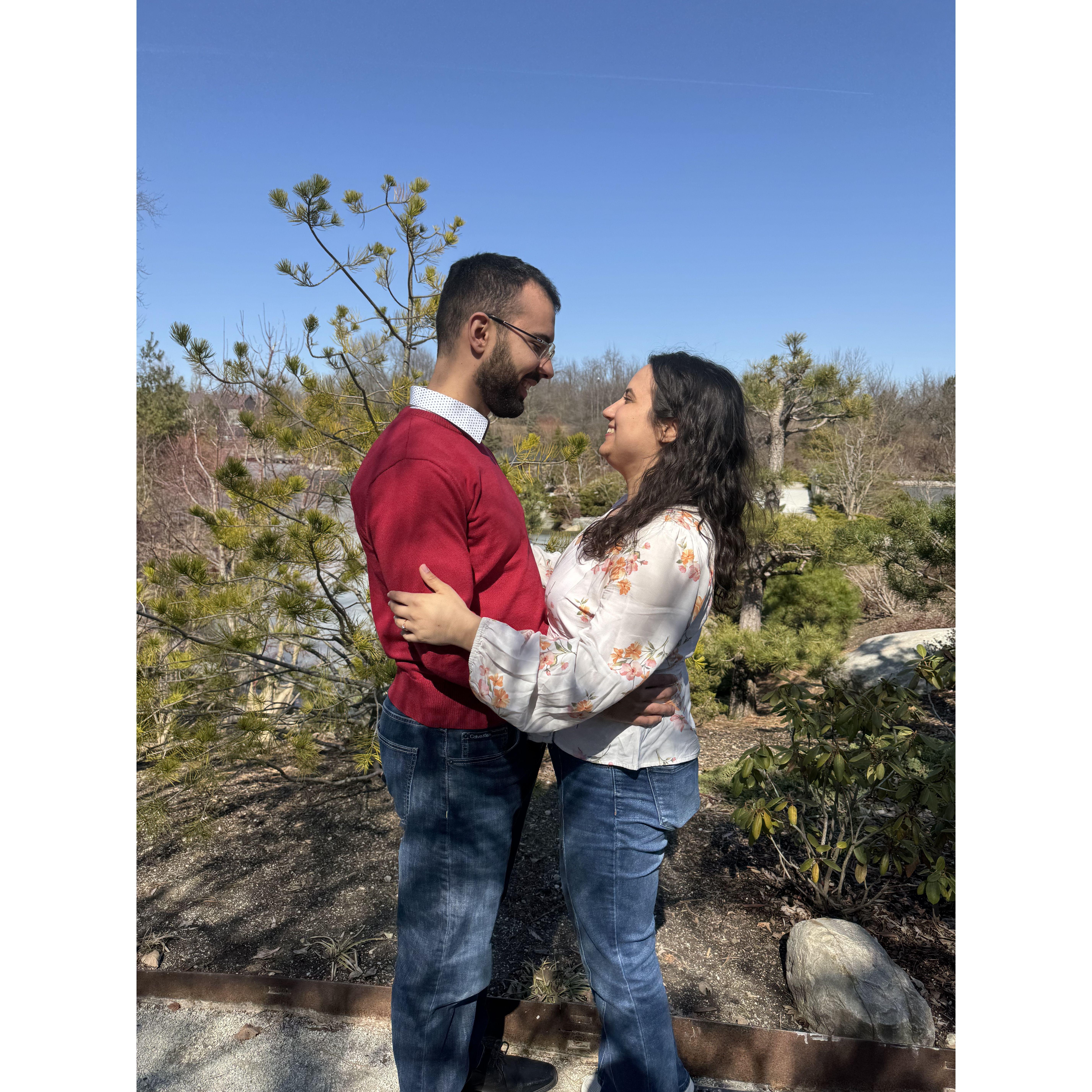 First pictures of us as an engaged couple