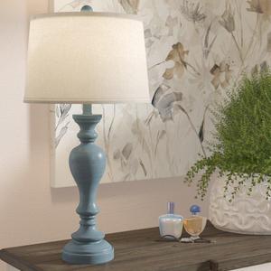 Sauvage Polyresin 28.5" Table Lamp
