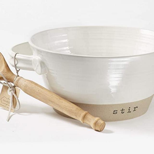 STONEWARE MIXING BOWL SET