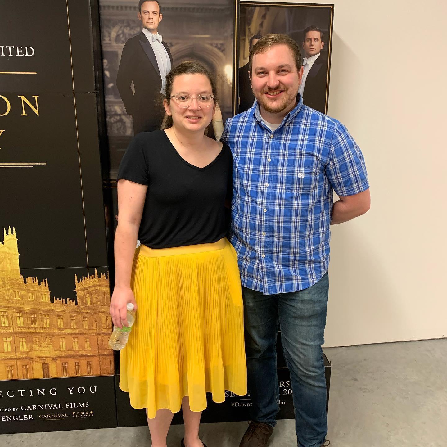 Seeing the Downton Abbey movie FilmScene in Iowa City.