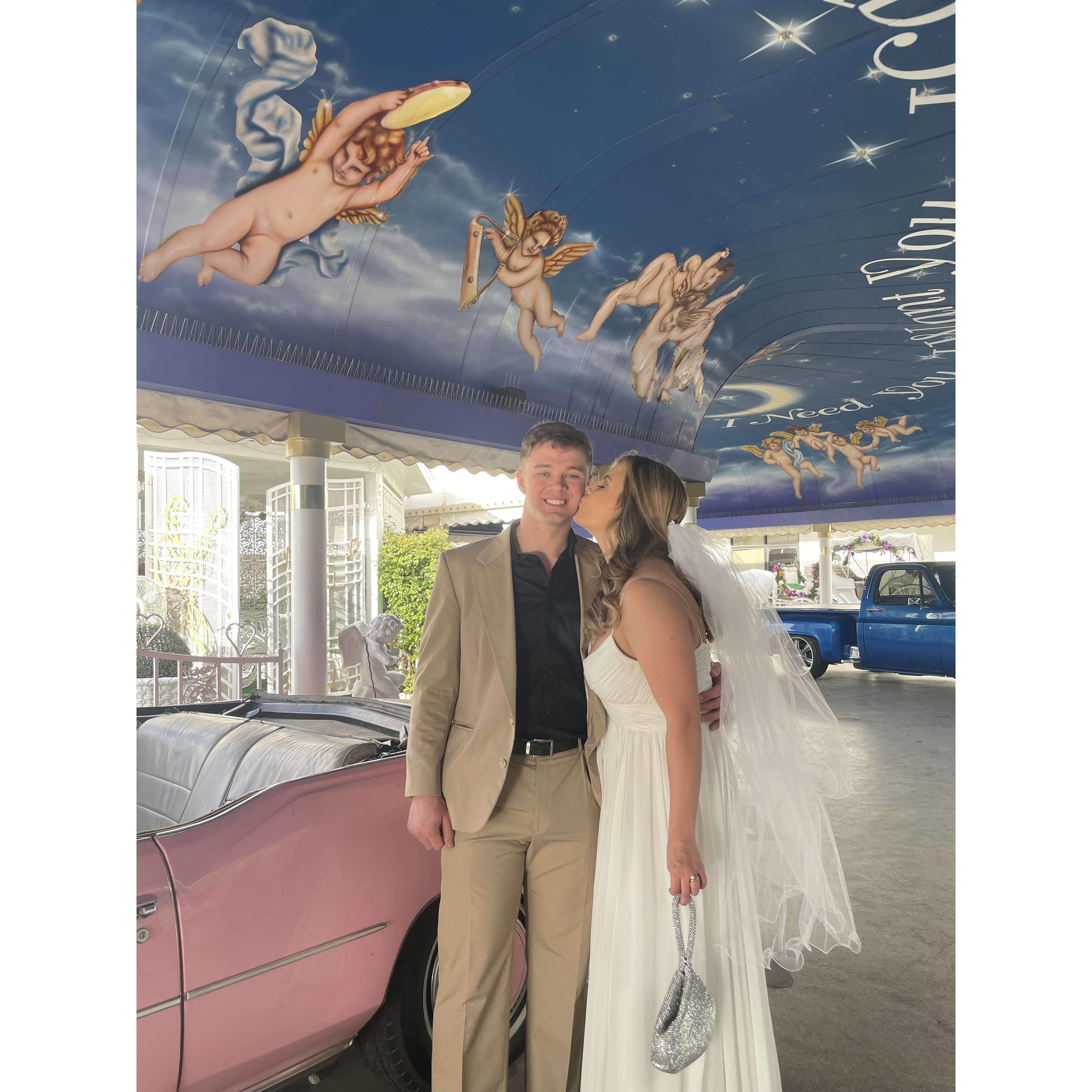 The Little White Chapel Ceremony