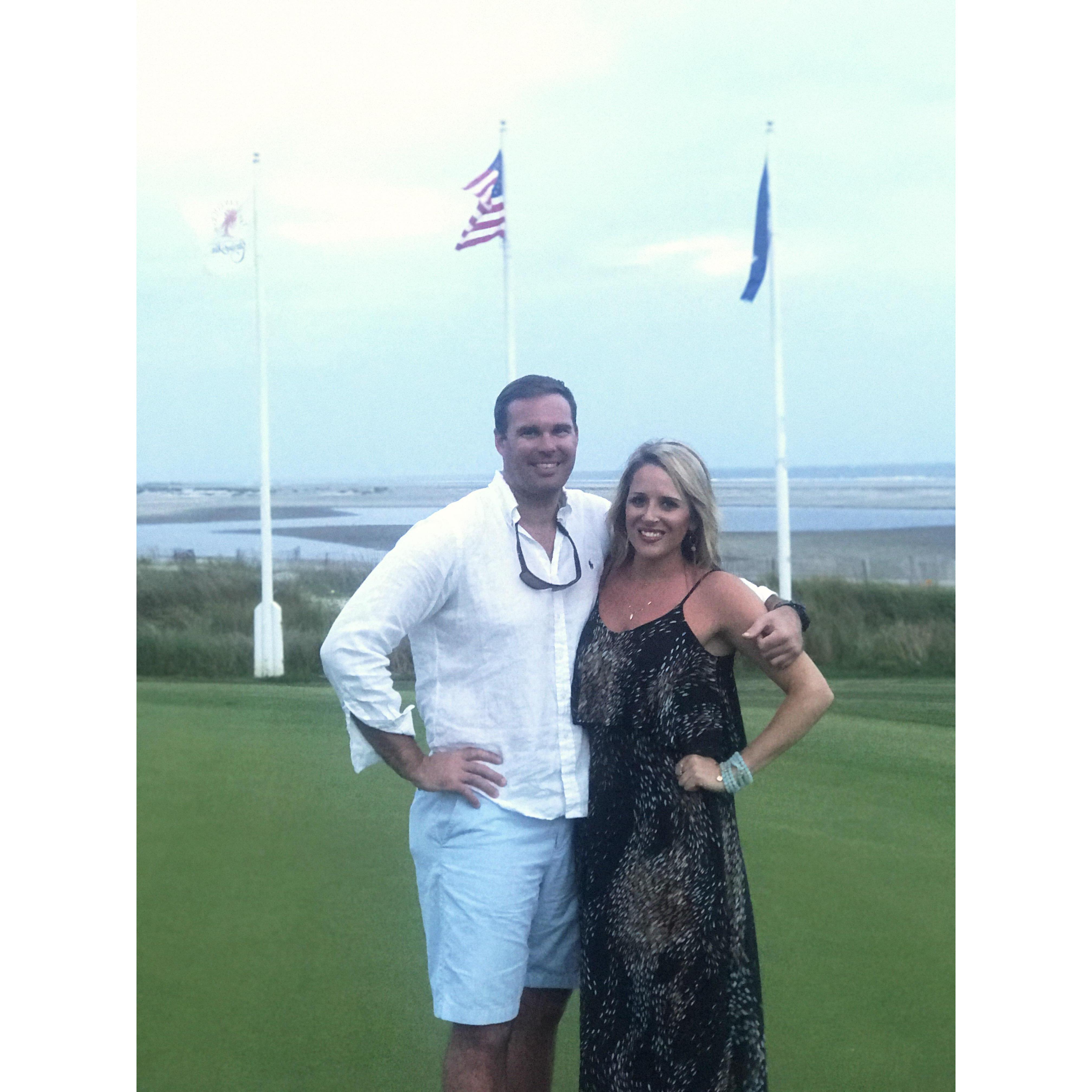 Whit's first trip to Kiawah Island with the Anderson's in 2017