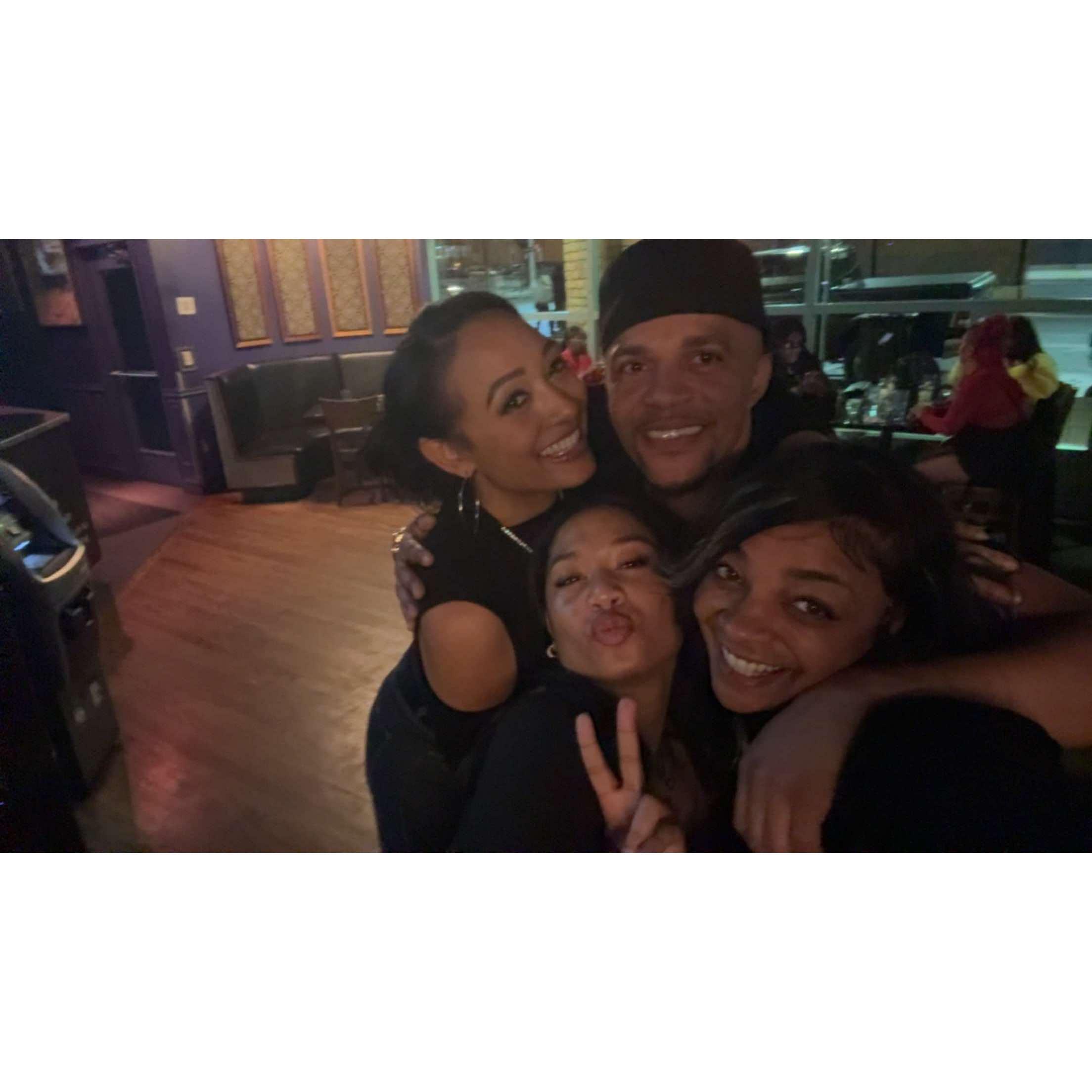 Sonsee, DeMarcus, Nila, & Christina