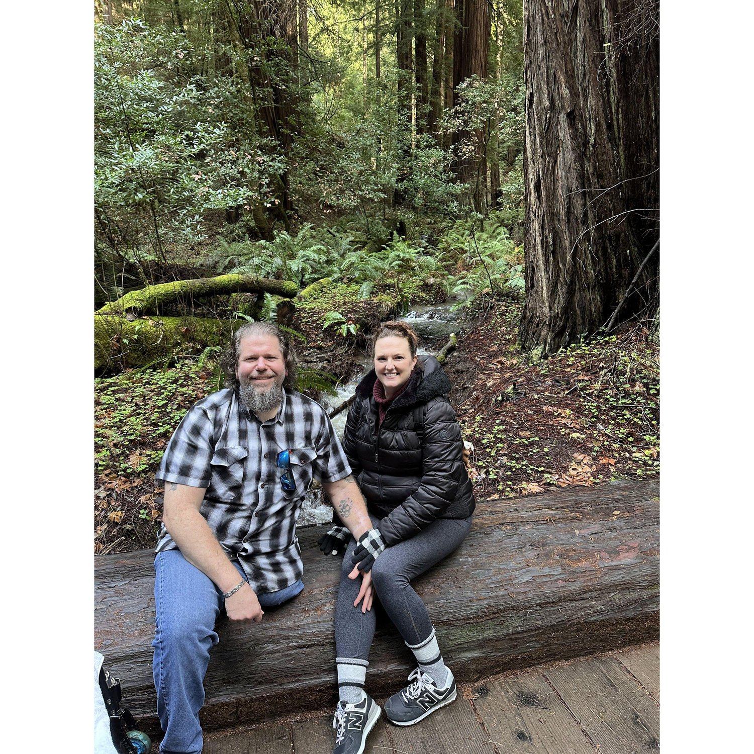 Our first time to Muir Woods, December 2024.