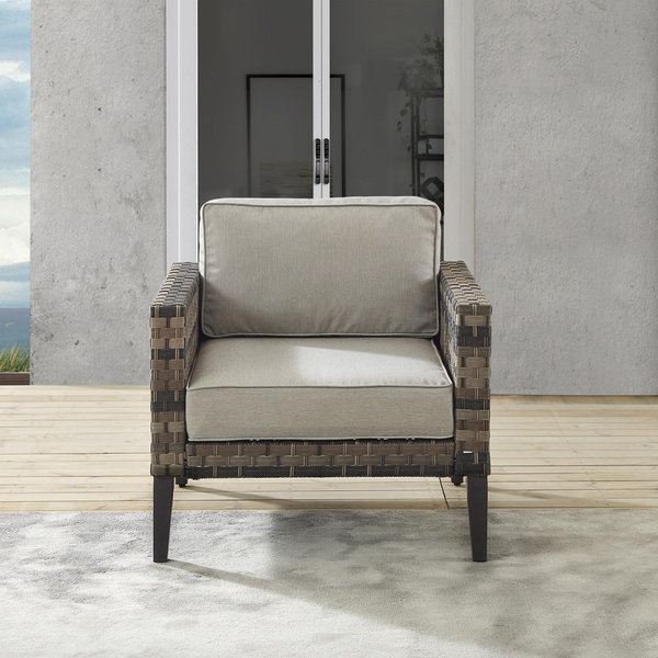 Crosley Furniture Prescott Armchair - Thumbnail 3