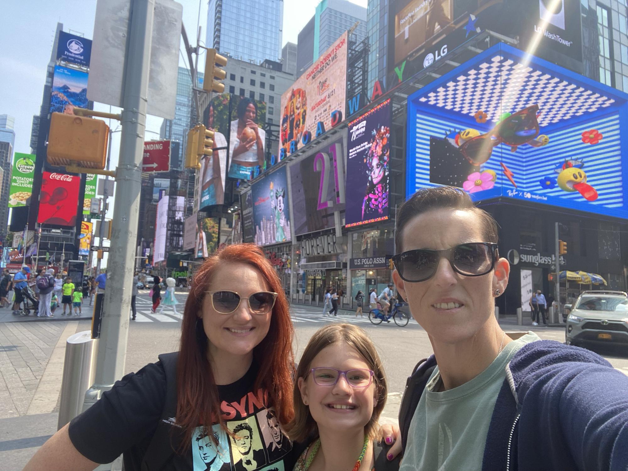 Quinn’s first time in NYC 🗽