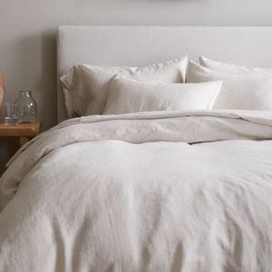 Linen Duvet Cover Set | Quince in Sand | King