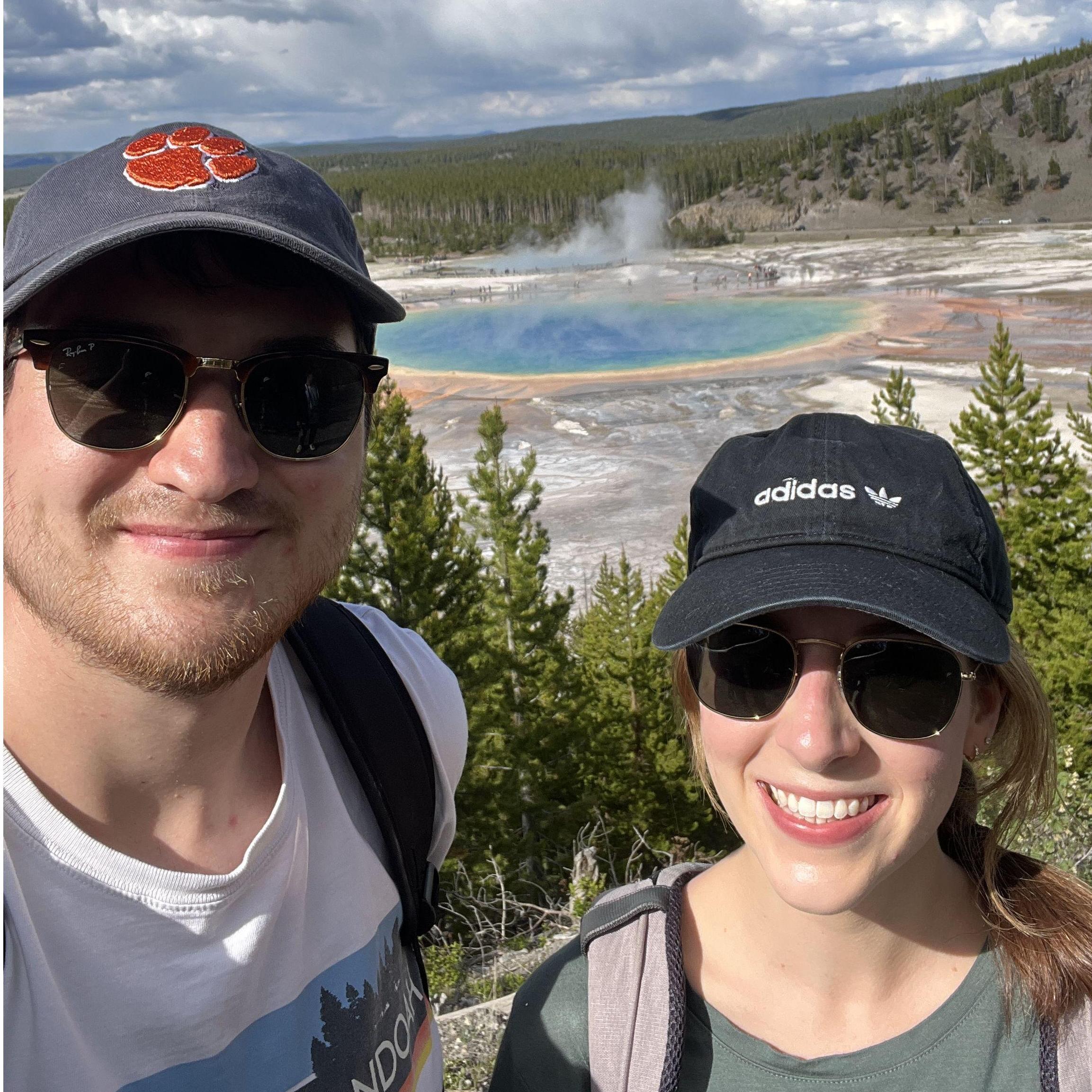 June 2023 | Grand Prismatic Hot Spring at Yellowstone National Park