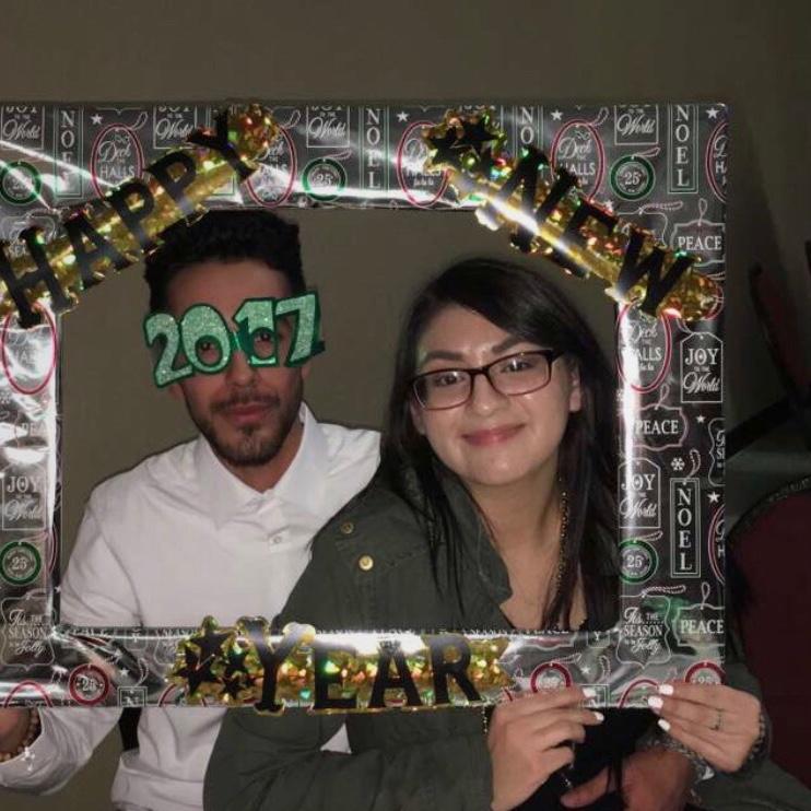 Our first New Years party