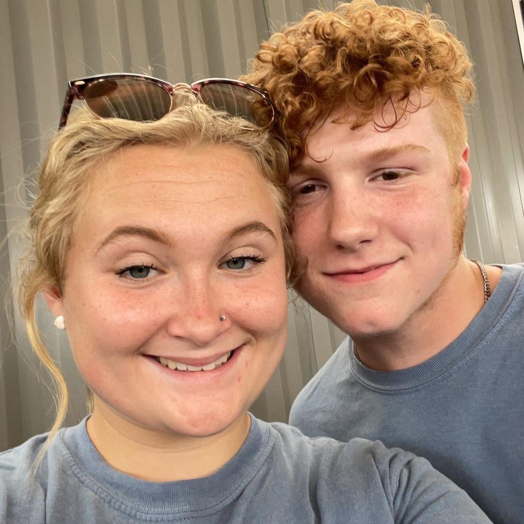 One of our first dates to Kings Island!