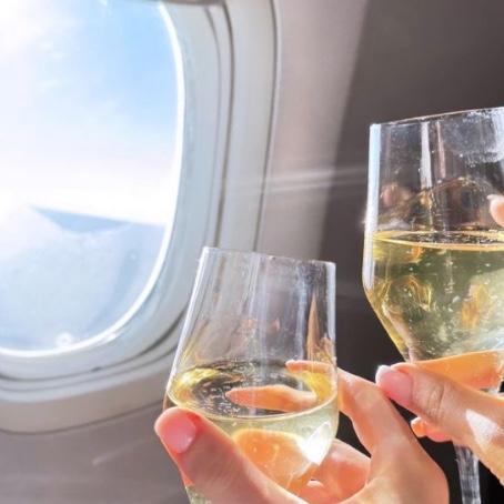 Drink on the Airplane