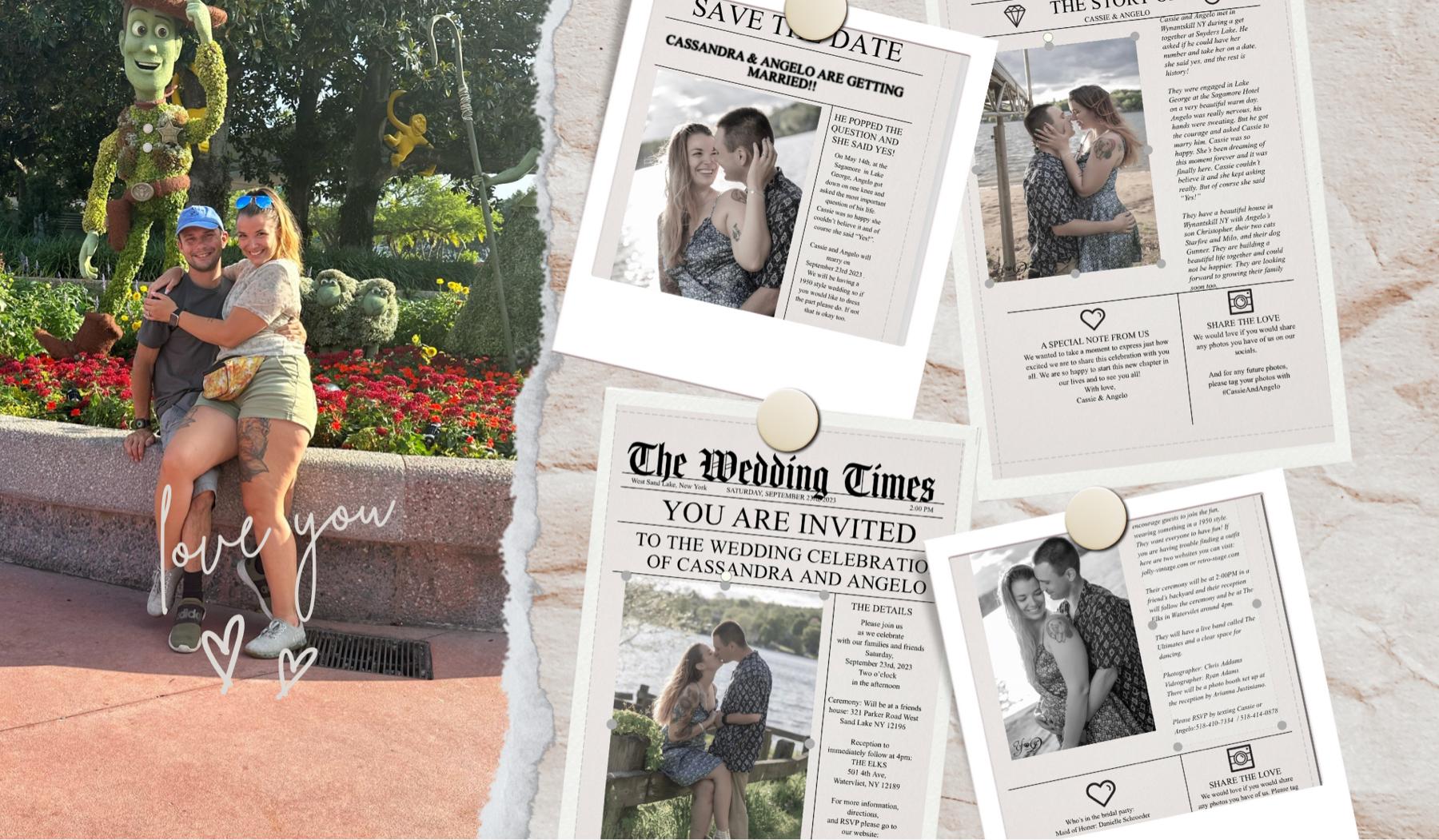 The Wedding Website of Cassandra Horton and Angelo Rosencrans
