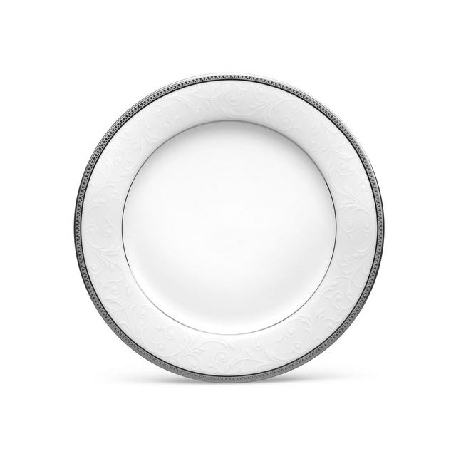 Noritake Regina Platinum Salad Plate, 8-1/4"
