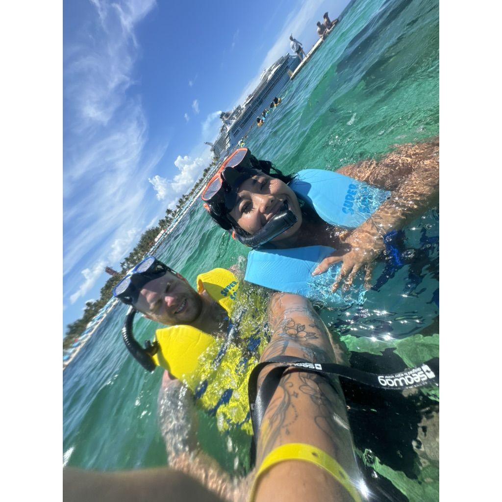 Snorkeling in the Bahamas