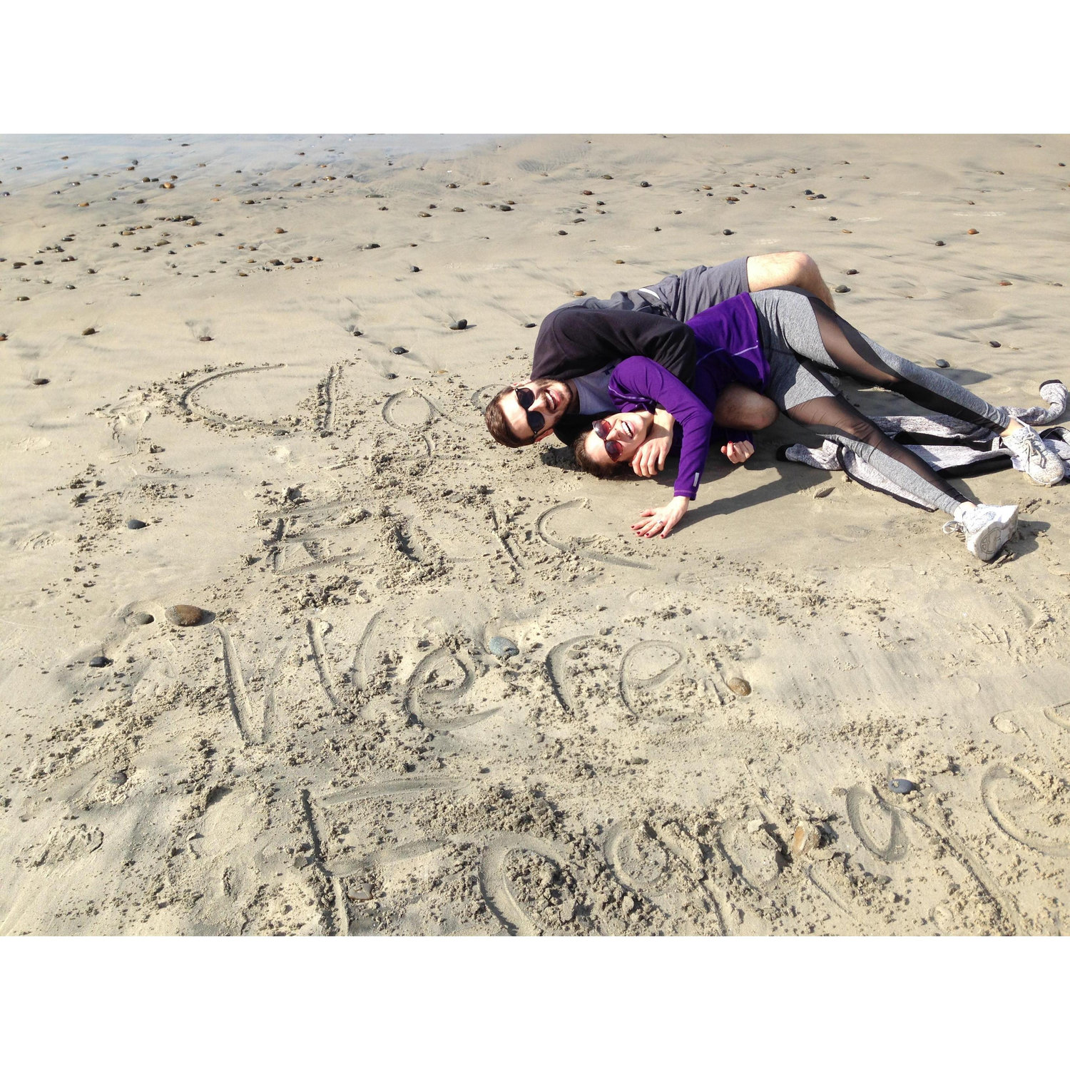 Merry Christmas 2017! Clare and Eric are engaged!