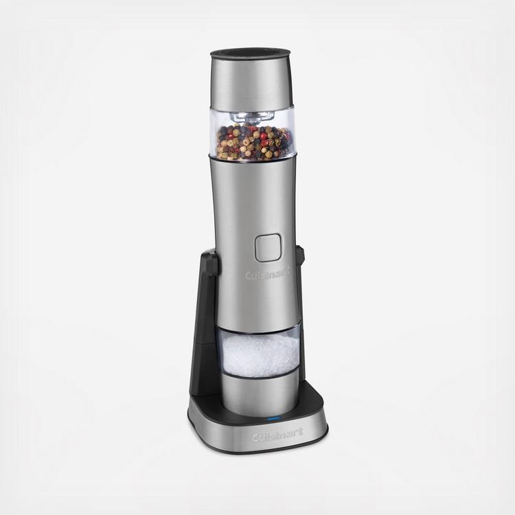 Kalorik Rechargeable Electric Salt and Pepper Mill Grinder Set - Stainless  Steel