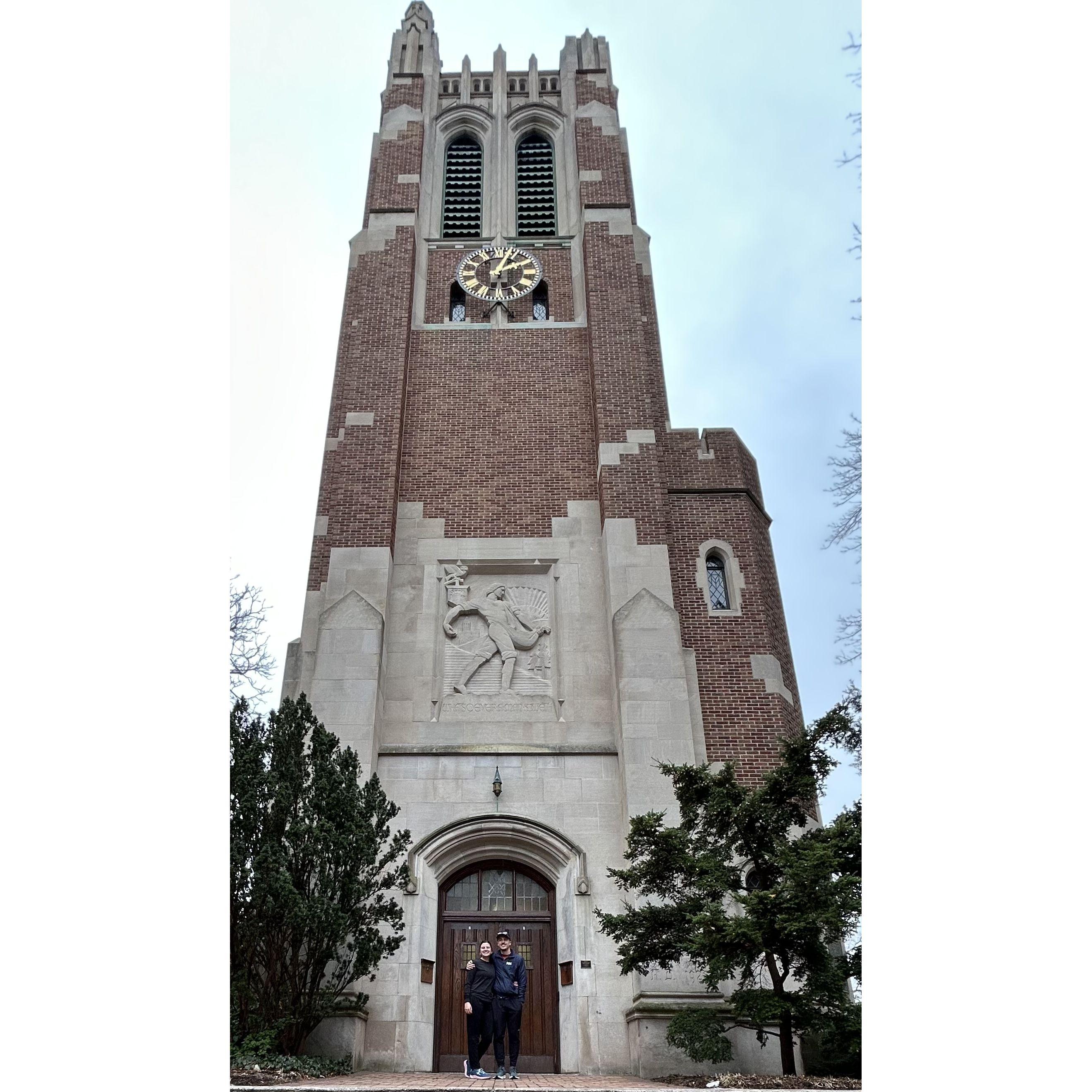 Beaumont Tower - MSU - December 2024