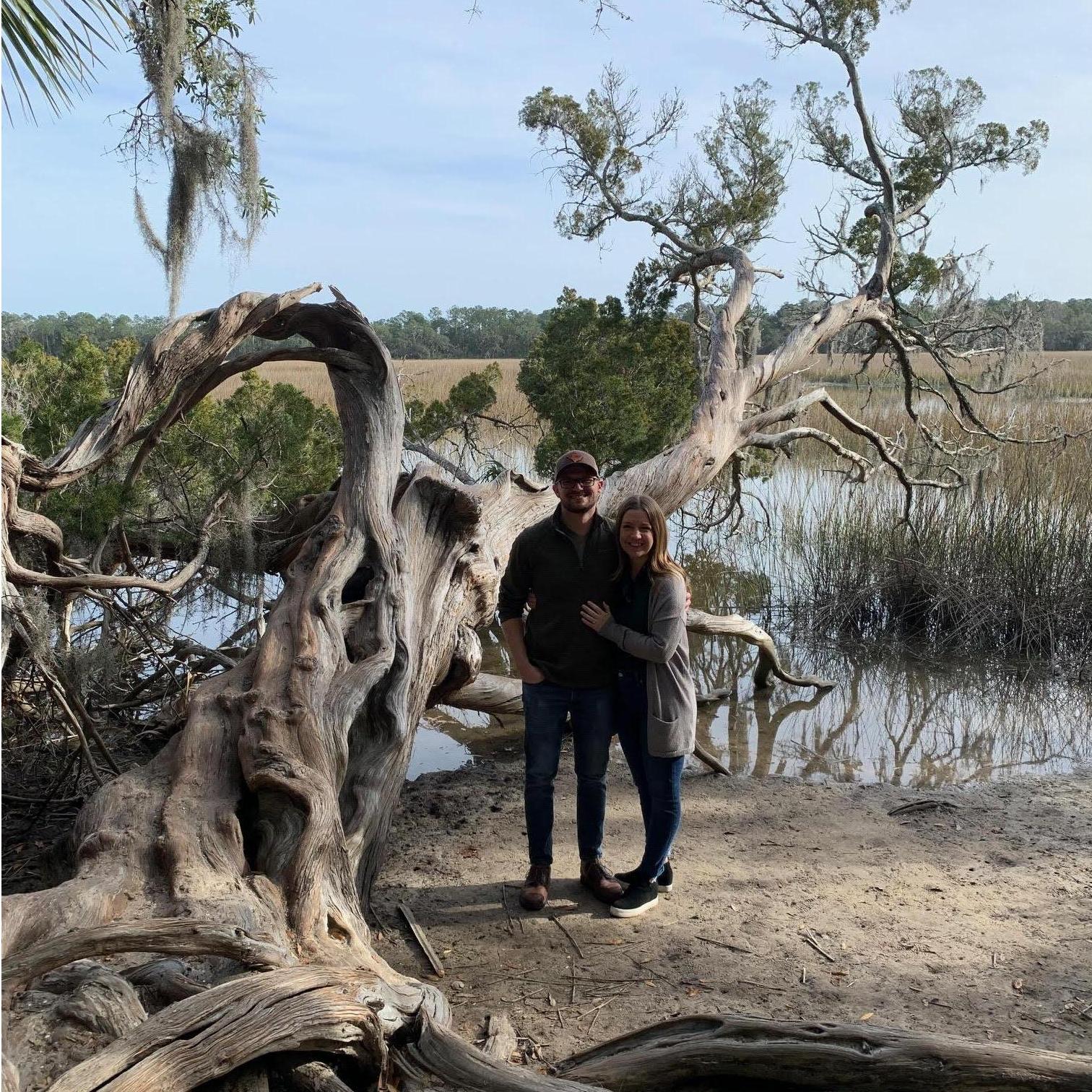 Wormsloe Historic Site. One of many day trips together.