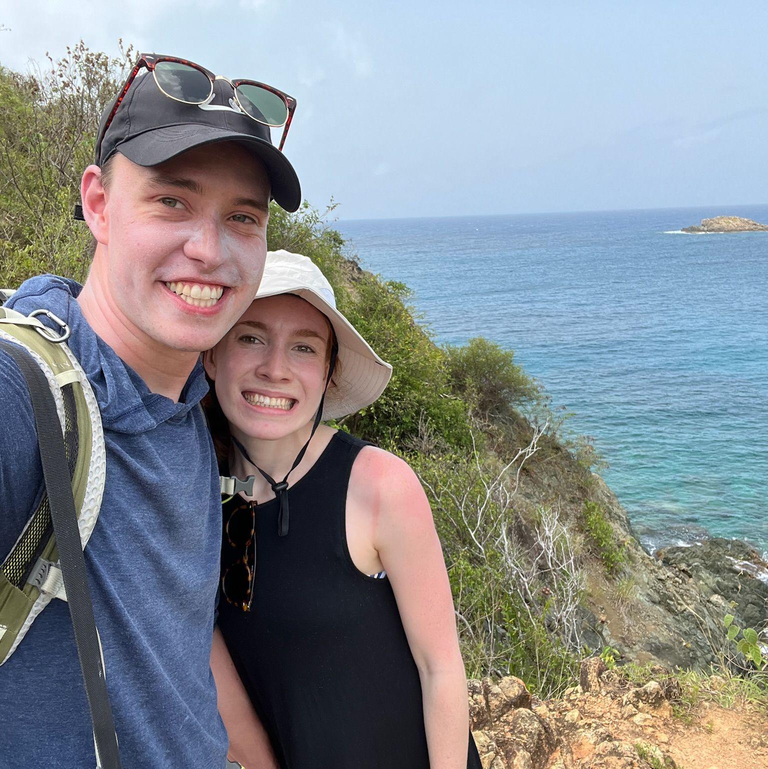 Hiking in the Virgin Islands National Park!