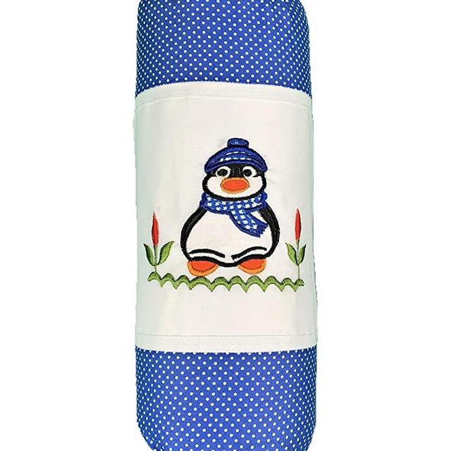 Plastic Bag Holder and Dispenser I Stores up to 50 grocery bags I Large Storage Organizer Shopping Grocery Bag Holder for Plastic Bags (Freeze Waste Penguin, 1)