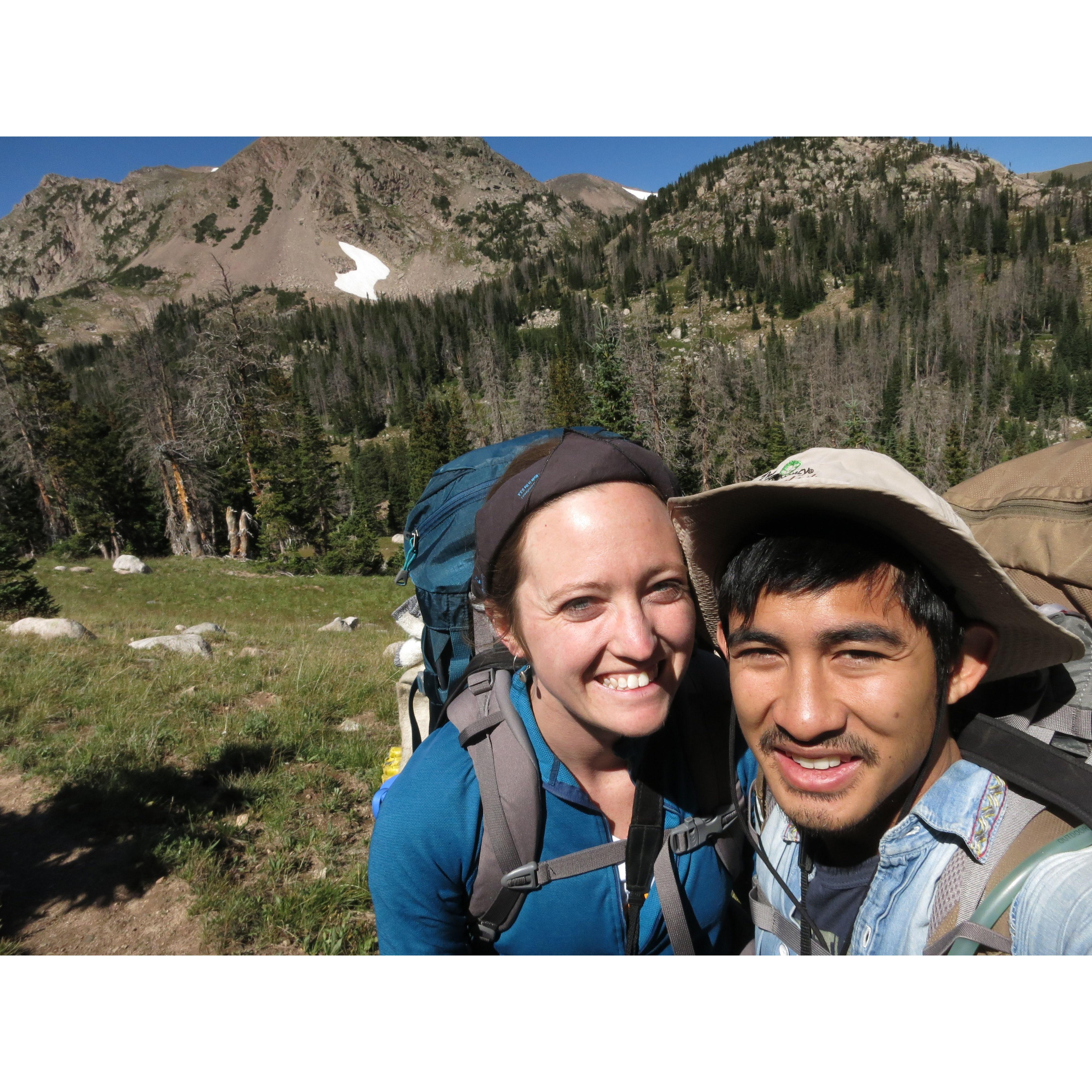 Hiking in the Rawahs